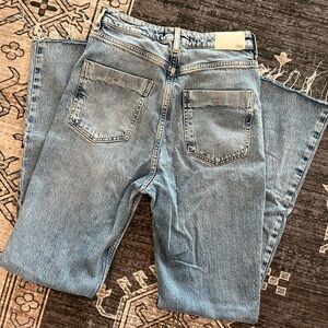 Zara bootcut straight jeans